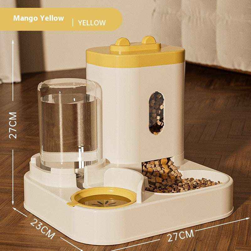 Automatic Pet Feeder Dog Basin Cat Bowl Supplies Water Dispenser