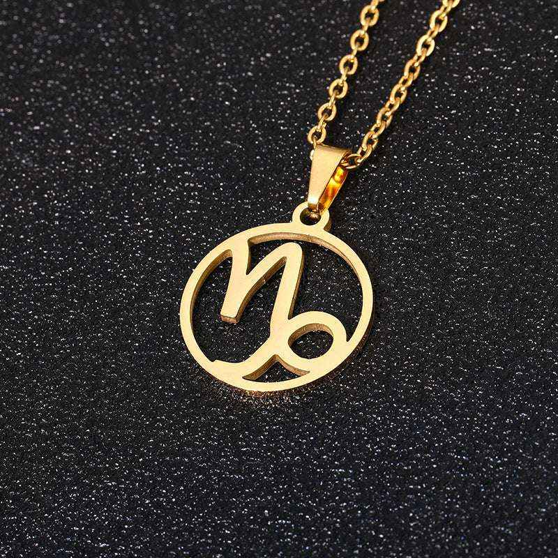 Zodiac Pendant Necklace – 12 Astrology Sign Charms for Cosmic Queens