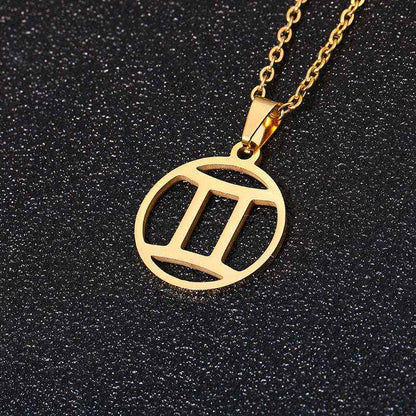 Zodiac Pendant Necklace – 12 Astrology Sign Charms for Cosmic Queens