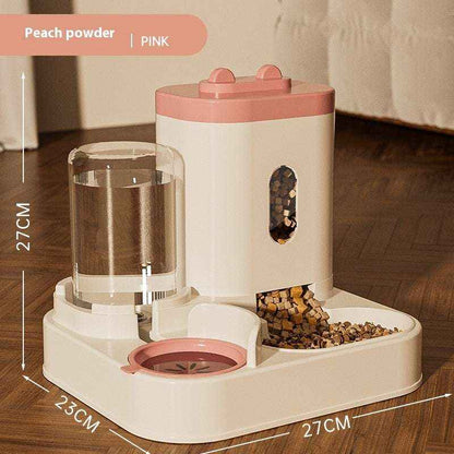 Automatic Pet Feeder Dog Basin Cat Bowl Supplies Water Dispenser