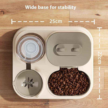 Automatic Pet Feeder Dog Basin Cat Bowl Supplies Water Dispenser